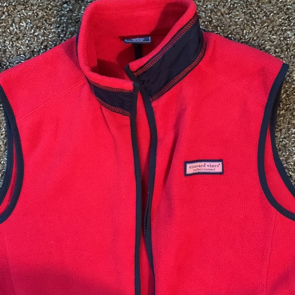 Vineyard Vines Mens Fleece Vest Small - Picture 2 of 6